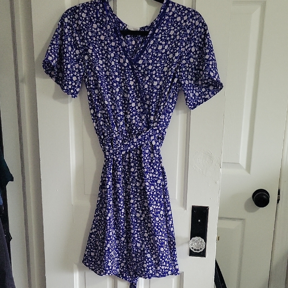 Faux Wrap Dress NWOT